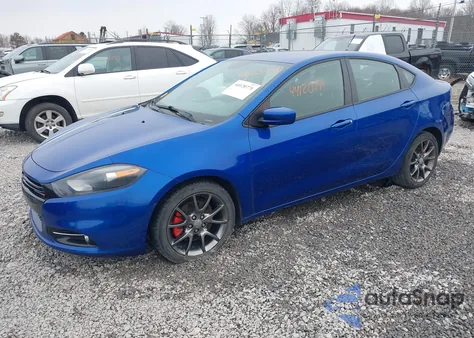 2013 Dodge Dart Sxt z USA, uszkodzony, nr VIN 1C3CDFBA8DD304240